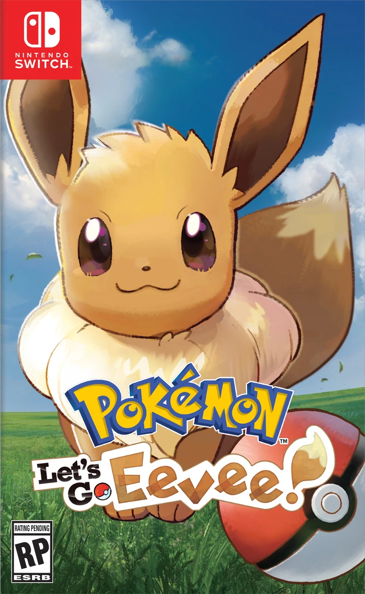 Let's Go Pikachu & Let's Go Eevee variant box art