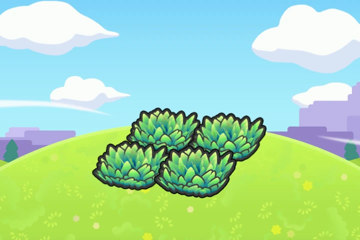 Elevated tall grass