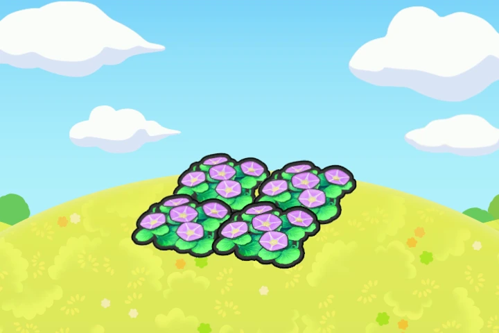 Breezy flower bed
