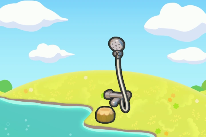 Hot-spring shower