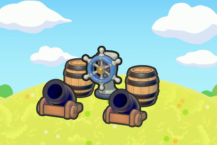 Playing pirate