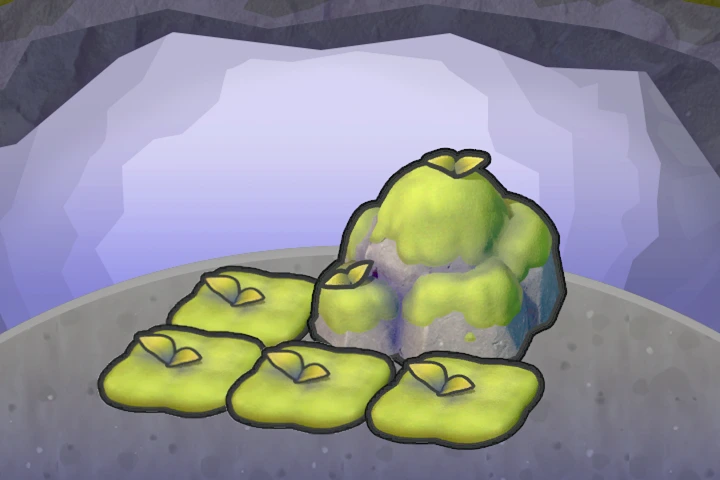 Mossy boulder