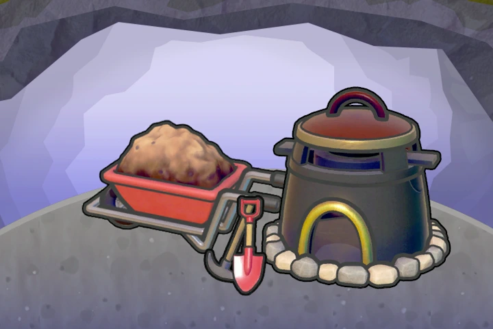 Digging and burning