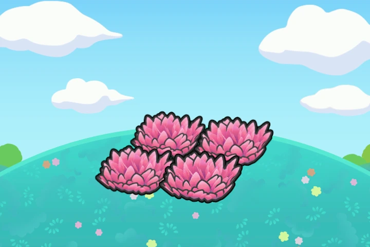 Pink tall grass