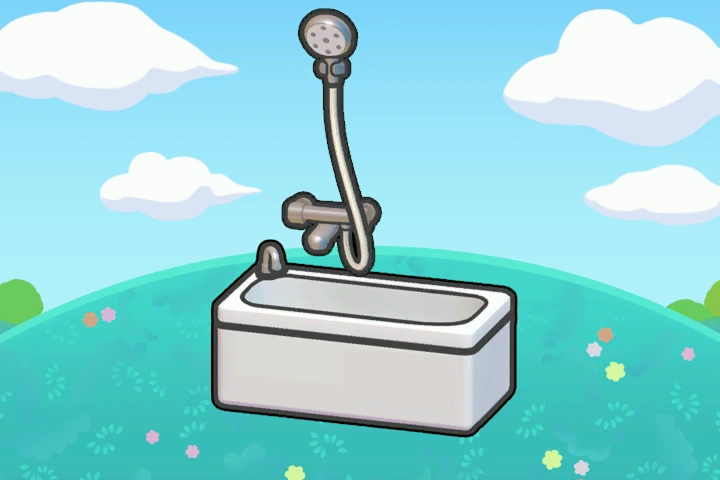 Simple bathroom