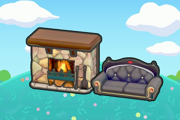 Fireplace nap spot