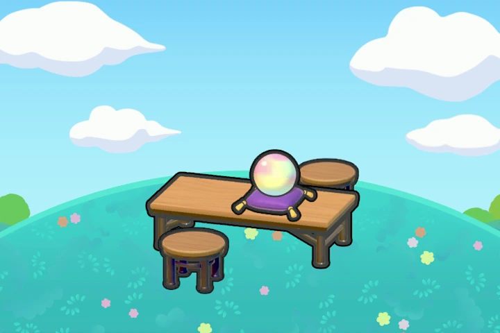 Fortune-teller's table