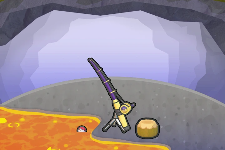 Magma fishing spot