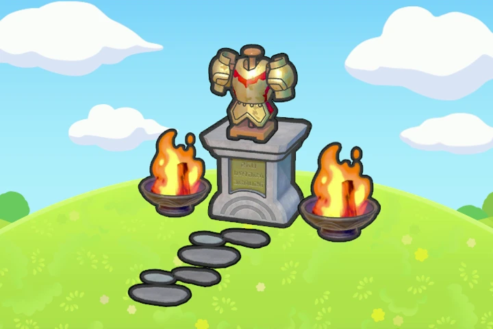 Auspicious knight's shrine