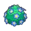Adorable hedge (blue)