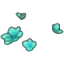 Blue-green shoots