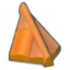 Brick hipped roof