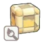 Damaged square tiling