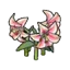 Elegant flower (pink)