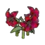 Elegant flower (red)