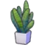 Flat-leaf plant
