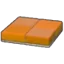 Flat brick roof