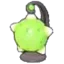 Green meteor lamp