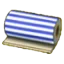 Horizontal-stripe print (wallpaper)