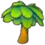 Large palm tree