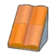 Pitched brick roof
