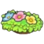 Wall-mounted flowers