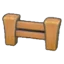 Wooden fencing