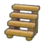 Wooden steps