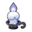 Eerie candle