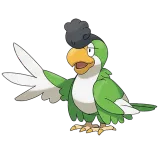 Squawkabilly Green Plumage